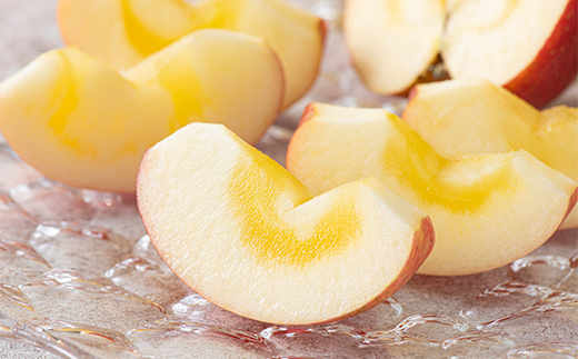 〈訳あり ちょっと規格外〉 完熟みつ入りふじりんご 約4kg ＆ ふじりんごストレートジュース 1本 セット 《令和7年12月中旬～発送》 【全国りんご選手権 銀賞】 『船中農園』 山形県 南陽市 [1404]