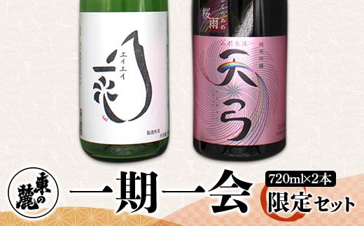 【季節限定】 東の麓 一期一会 限定セット 「生酒 盈盈一水（エイエイ一水） ＆ 純米吟醸 天弓 桜雨」 各720ml 《令和7年12月中旬～発送》 『東の麓酒造』 日本酒 2本セット 山形県 南陽市 [2251]