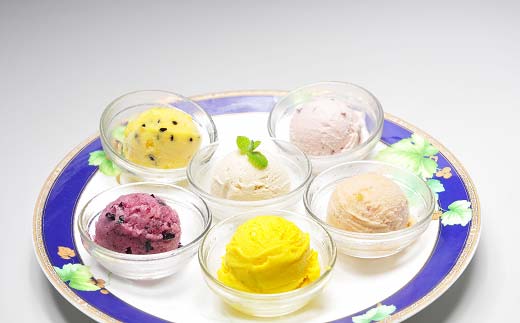 果樹園生まれの 無添加ジェラート 8個セット 『漆山果樹園』 山形県 南陽市 [228]