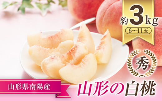 【令和8年産先行予約】 もも「川中島・ゆうぞら・美月・あぶくま 等」 約3kg (6～11玉) 《令和8年8月下旬～発送》 『生産者 高橋 賢一』 [1106-R8]