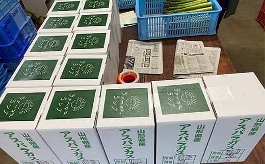 【令和8年産先行予約】 アスパラガス (春芽) 約1kg (3Lサイズ 約20～25本前後) 《令和8年5月～発送》 『生産者 紺野 幸陽』 山形県 南陽市 [2243]