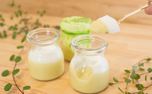 だだちゃ豆のじんだんプリン 6個入 『じんだん本舗大江』 スイーツ 菓子 ずんだ 山形県 南陽市 [1684]
