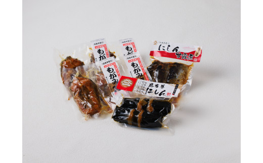 最上鯉屋 ふるさとセット（もがみ鯉4切れ、にしん甘露煮3枚、にしん昆布巻2本）