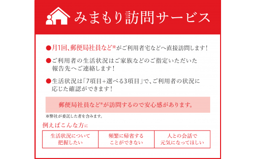 みまもり訪問サービス（12か月）