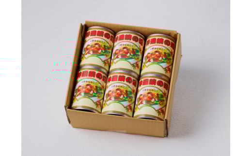 大江町柳川産 原木なめこ水煮200g×6缶(固形量）