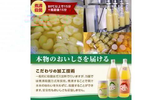 やまがた リンゴジュース1L×6本