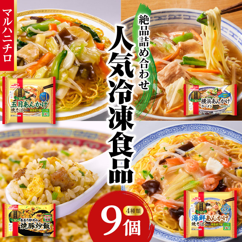 マルハニチロ 冷凍食品 詰合せセット 4種類 合計9個セット