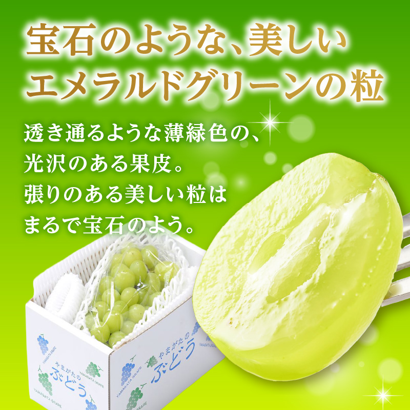 《先行受付》★山形産シャインマスカット★約700g以上(1～2房)秀品【2026年9月頃～順次発送予定】