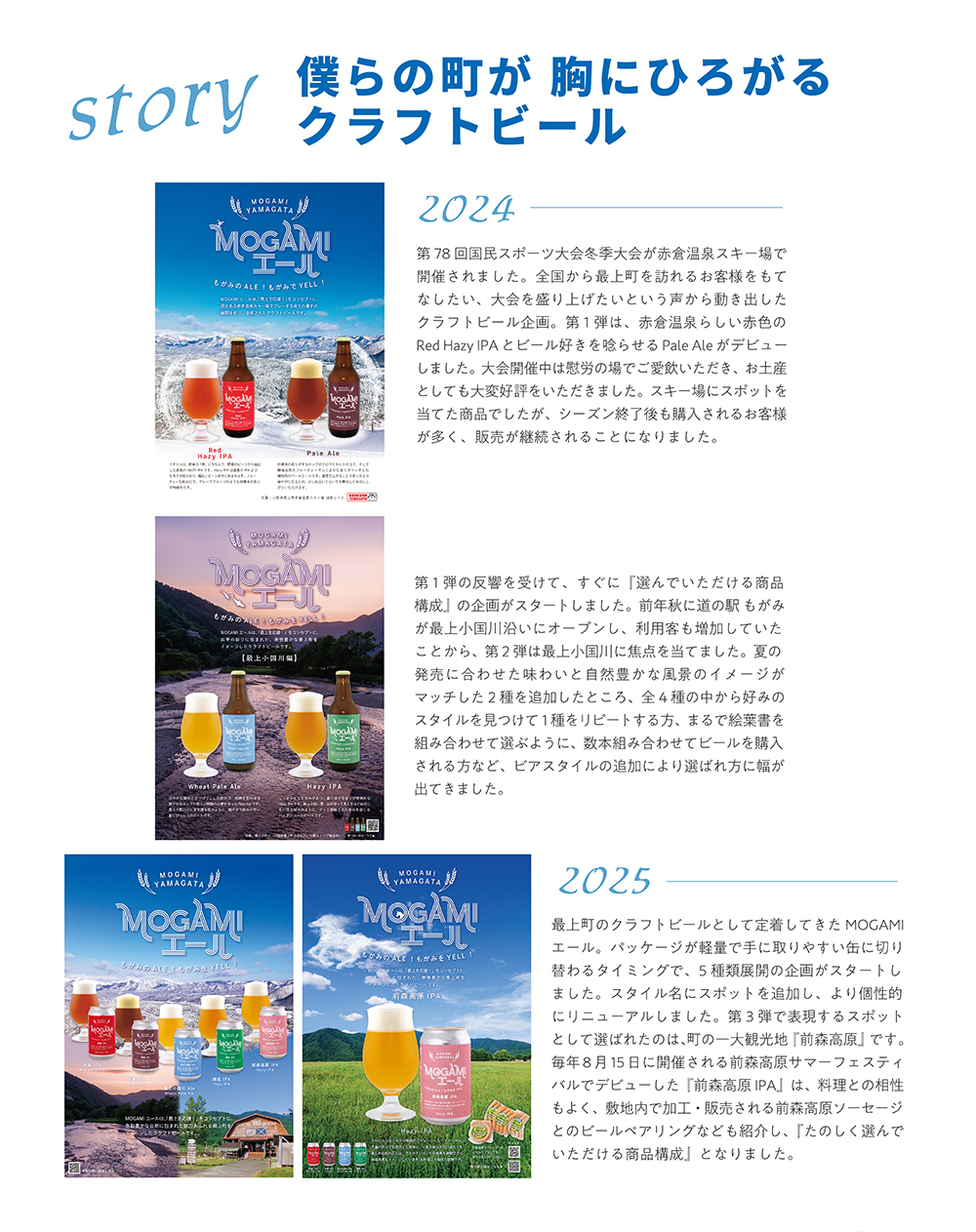 クラフトビール MOGAMIエール 5種＋1本の6本セット