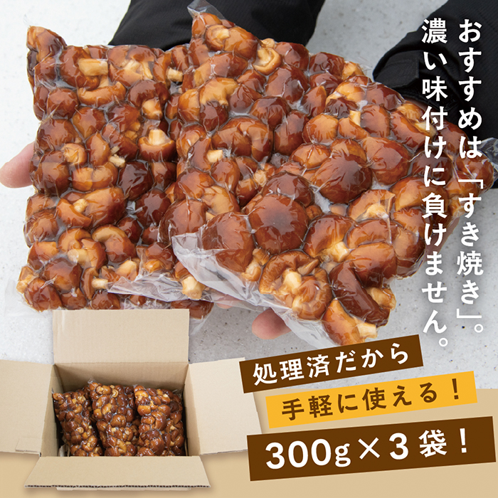 【予約返礼品】最上町産 菌床なめこ300ｇ×3袋