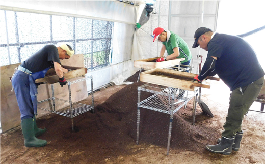 ［カブトムシ・クワガタ飼育マット］　鮭川村産　廃菌床使用　LRマット