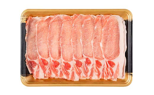 山形県 戸沢村産 戸澤豚一番育ち ロース 600g(300g×2) しゃぶしゃぶ用 豚肉 豚 肉 ポーク 国産 ブランド豚 冷凍 贈答用 贈り物 プレゼント 自宅用 家庭用  F7W-0044