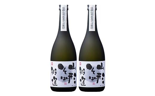 山形県 戸沢村産 戸沢村産 そば(最上早生)・米 100％使用！ そば焼酎『山形そば街道』 25度 720ml 2本セット 日本酒 焼酎 酒 さけ アルコール  F7W-0035