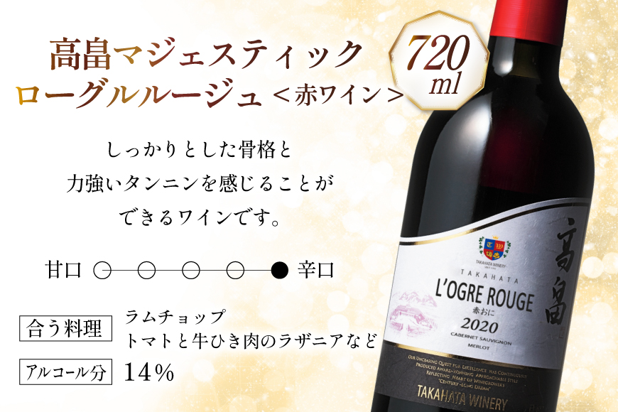 ワイン 赤おに 青おに 各750ml 2本 セット [高畠ワイナリー 山形県 高畠町 tk06ays730022] 高畠ワイナリー フルボディー 高畠ワイン 赤ワイン 酒 飲み比べ