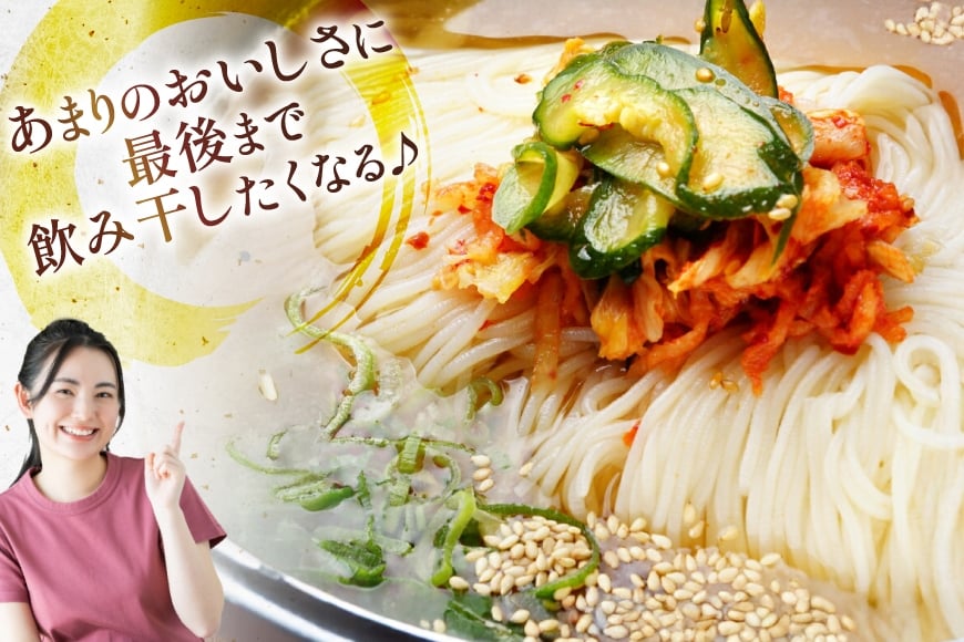 冷麺 りんご苑の冷麺 スープ付 5食 [りんご苑 山形県 高畠町 tk06ays660025] スープ 自家製 生麺 時短 簡単 手軽 冷凍 麺 めん 麺類 セット