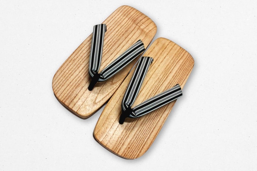 下駄 仙太郎下駄 雪駄型 (男性用) 1足 [仙太郎下駄工房 山形県 高畠町 tk06ays790000] 靴 下駄 げた ゲタ シューズ メンズ