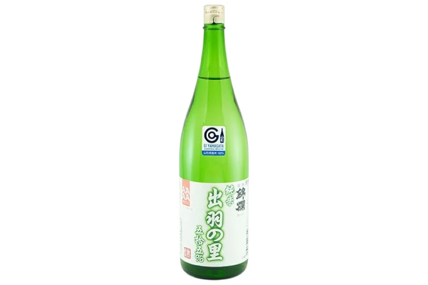 日本酒 錦爛 出羽の里 純米酒 1.8L 1本 [小田部商店 山形県 高畠町 tk06ayt180082] 1800ml 一升瓶 お酒 酒 地酒