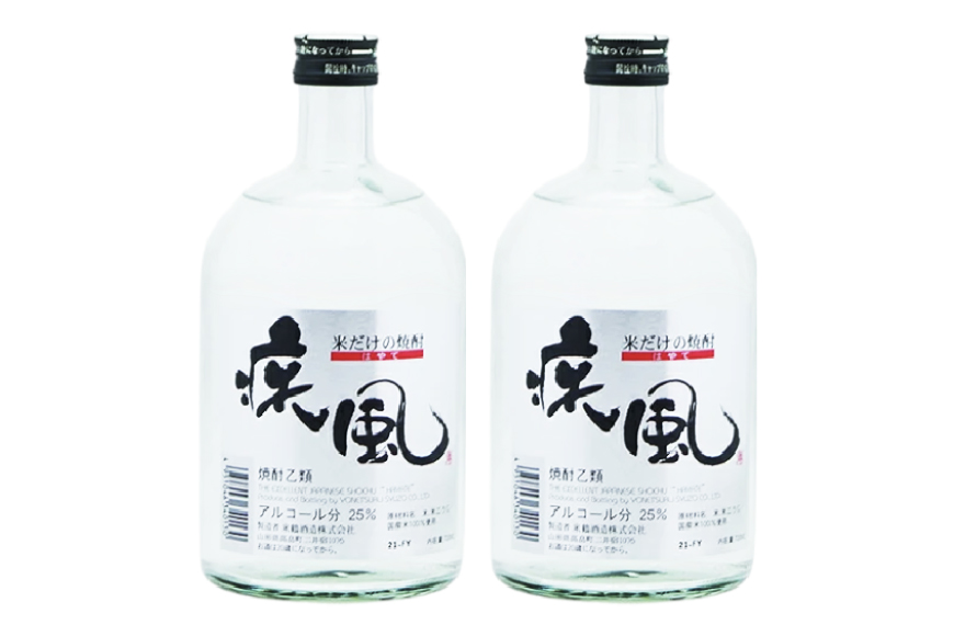 焼酎 米焼酎 疾風 25度 720ml 2本 セット [米鶴酒造 山形県 高畠町 tk06ays710006] 酒 お酒 米 720 晩酌 25%