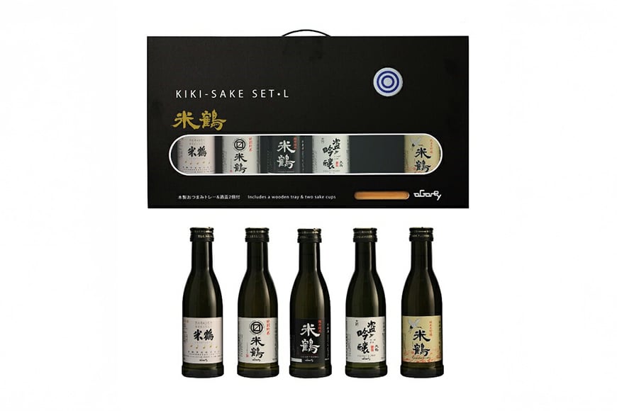 日本酒 きき酒セット 大 各180ml 計5本 [米鶴酒造 山形県 高畠町 tk06ays710001] 純米大吟醸 大吟醸酒 特別純米酒 甘口純米酒 辛口純米酒 酒 さけ