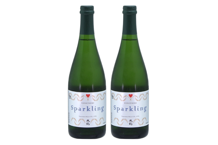 日本酒 辛口 スパークリング 750ml 2本 セット [米鶴酒造 山形県 高畠町 tk06ays710011] 酒 お酒 甘口 750 淡麗
