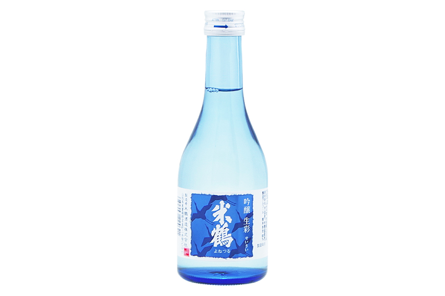 日本酒 辛口 吟醸 生彩 300ml 3本 セット [米鶴酒造 山形県 高畠町 tk06ays710023] 酒 お酒 米 300 晩酌 淡麗