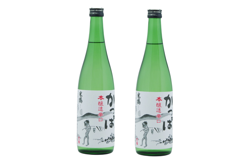 日本酒 辛口 本醸造 辛口かっぱ 720ml 2本 セット [米鶴酒造 山形県 高畠町 tk06ays710008] 酒 お酒 米 720 晩酌 淡麗 熱燗