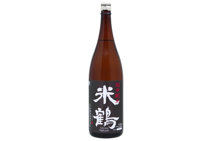 日本酒 米鶴 純米酒 超辛口 1.8L 自慢の辛口純米酒 [小田部商店 山形県 高畠町 tk06ayt180049] お酒 酒 超辛口