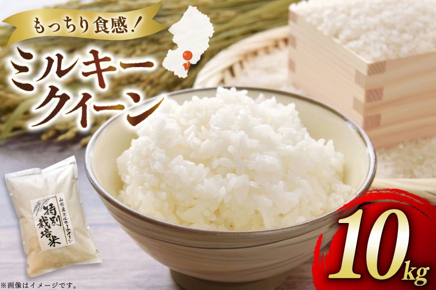 米 令和7年度産 特別栽培米 ミルキークイーン 10kg [渡部ファーム 山形県 高畠町 tk06ays810025] お米 白米 精米 ごはん ご飯 ブランド米