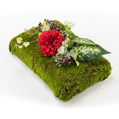 インテリアアートフラワー(赤)【1408586】