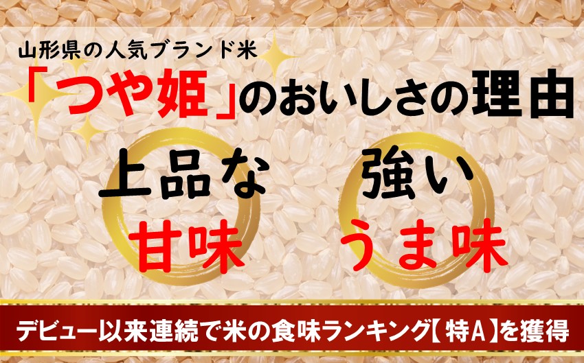 こだわりのお米　つや姫　玄米　30kg（令和6年山形県飯豊町産）　 