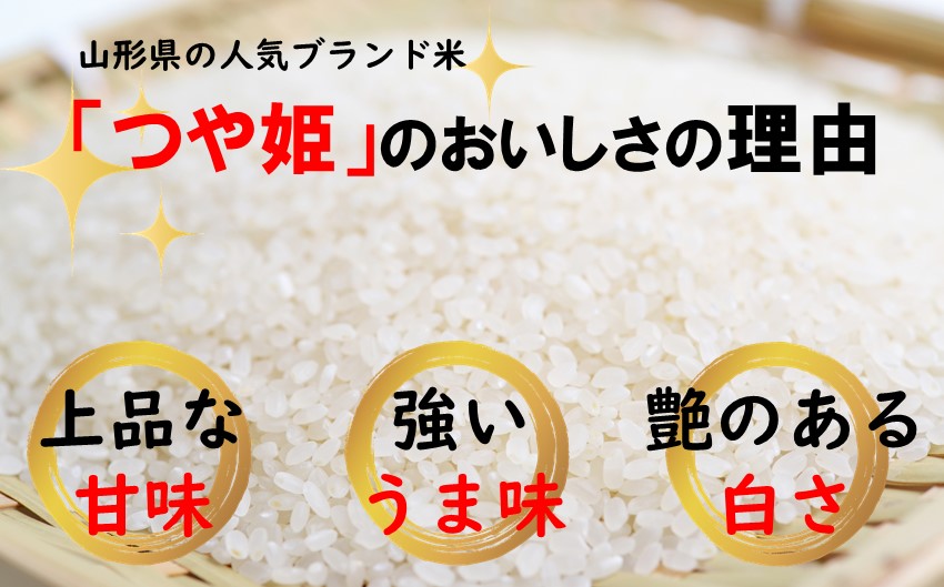 こだわりの米 　つや姫　玄米10kg（令和6年山形県飯豊町産） 