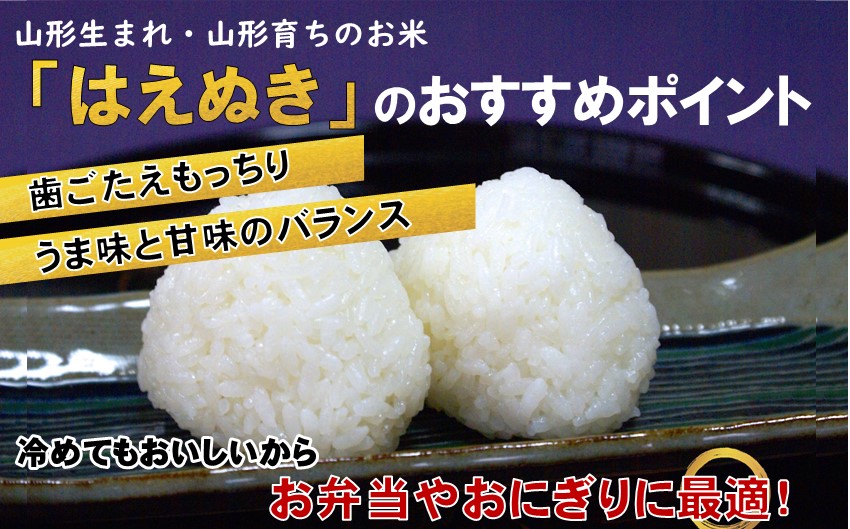 人気のブランド米を食べ比べ！飯豊米プレミアムセット（令和6年産つや姫・雪若丸・はえぬきセット）