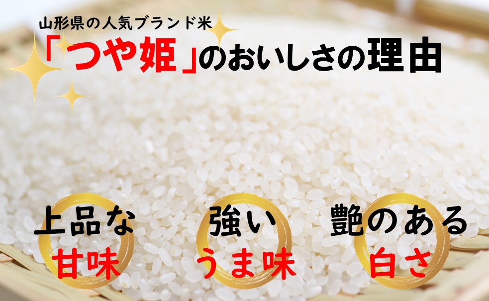 山形県の人気ブランド米 　つや姫　白米15kg（令和6年飯豊町産）