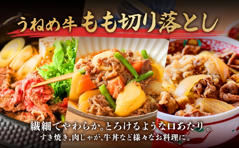 A5等級 うねめ牛 もも 切り落とし 計800g 200g×4P 黒毛和牛 牛肉 お肉 雌牛 和牛 国産 モモ 赤身 すき焼き 鍋 牛丼 料理 焼き肉 焼肉 A5 お取り寄せ 人気 希少 高評価 贈答 プレゼント ギフト 冷凍 さくらやフーズ 福島県 郡山市