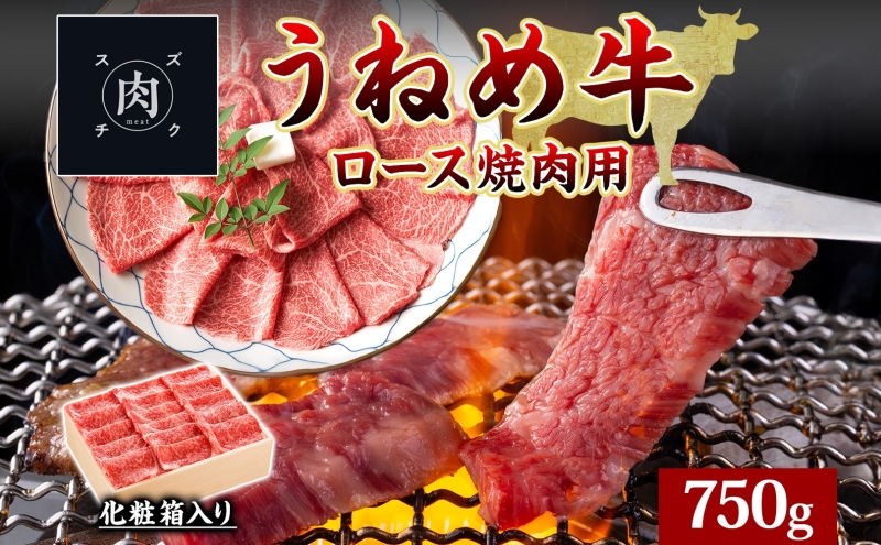 うねめ牛 ロース 焼肉用 750g 福島県産 和牛 黒毛和牛 焼き肉 牛肉 牛 お肉 国産 ブランド牛 上質 鉄板 料理 焼肉 贅沢 BBQ お取り寄せ ギフト 鈴畜中央ミート 冷凍 福島県 郡山市