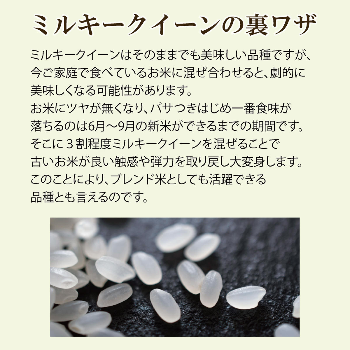 令和5年産 福島県郡山産ミルキークイーン 5kg