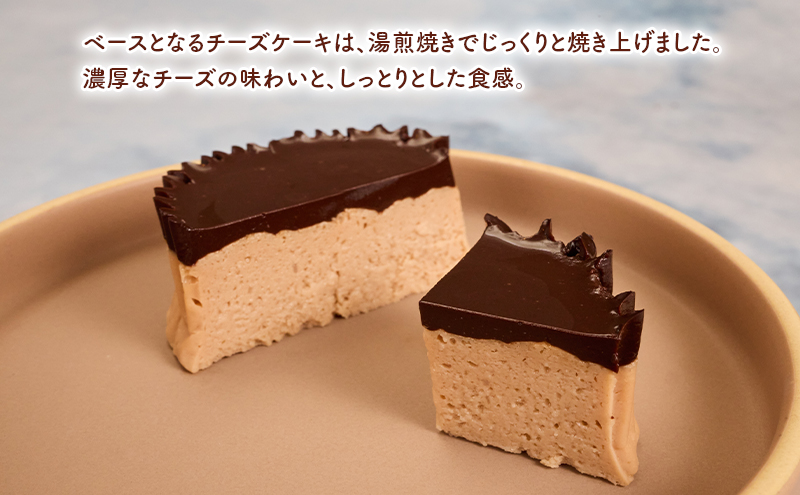 ケーキ チョコチーズケーキ 6個セット 誕生日や内祝いなど、贈答品にもおすすめ！ チョコ チーズケーキ チーズ 菓子 お菓子 おかし 焼菓子 焼き菓子