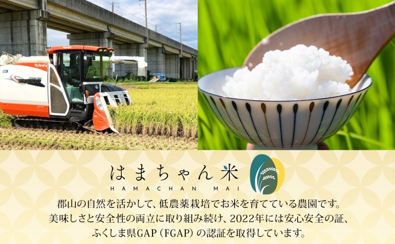 天のつぶ 10kg 5kg×2袋 令和6年産 白米 精米 米 お米 こめ コメ ふっくら 冷めてもおいしい オリジナル品種 はまちゃん米 産地直送 福島県 郡山市 令和5年 