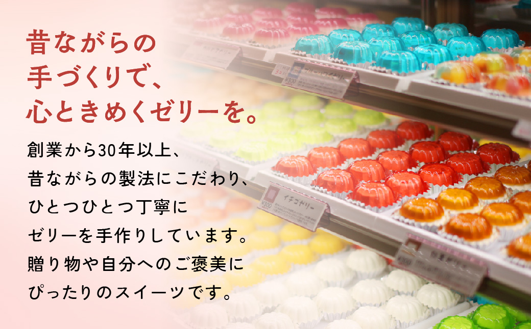 ゼリーのイエ ゼリーの詰め合わせ12個セット（6個2箱セット） | カラフル 菓子 おかし スイーツ デザート 食品 人気 おすすめ | ZR001-12s