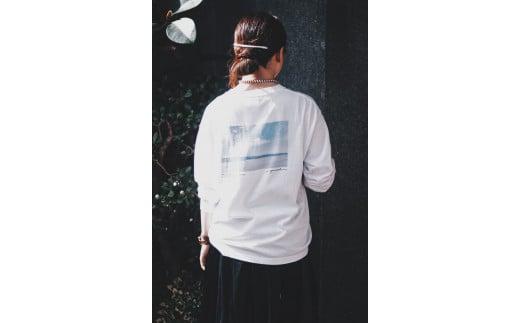 いわき市発D2Cブランド「yourmood」　NEWSTANDARD　ロングスリーブTシャツ　WHITE_XL