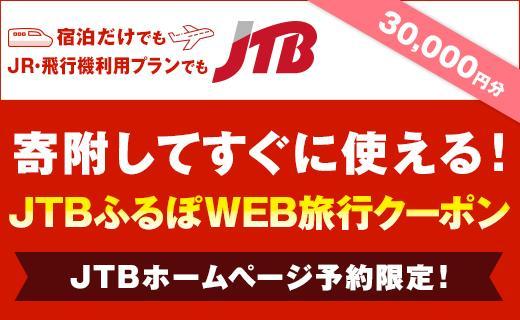 【いわき市】JTBふるぽWEB旅行クーポン（30,000円分）