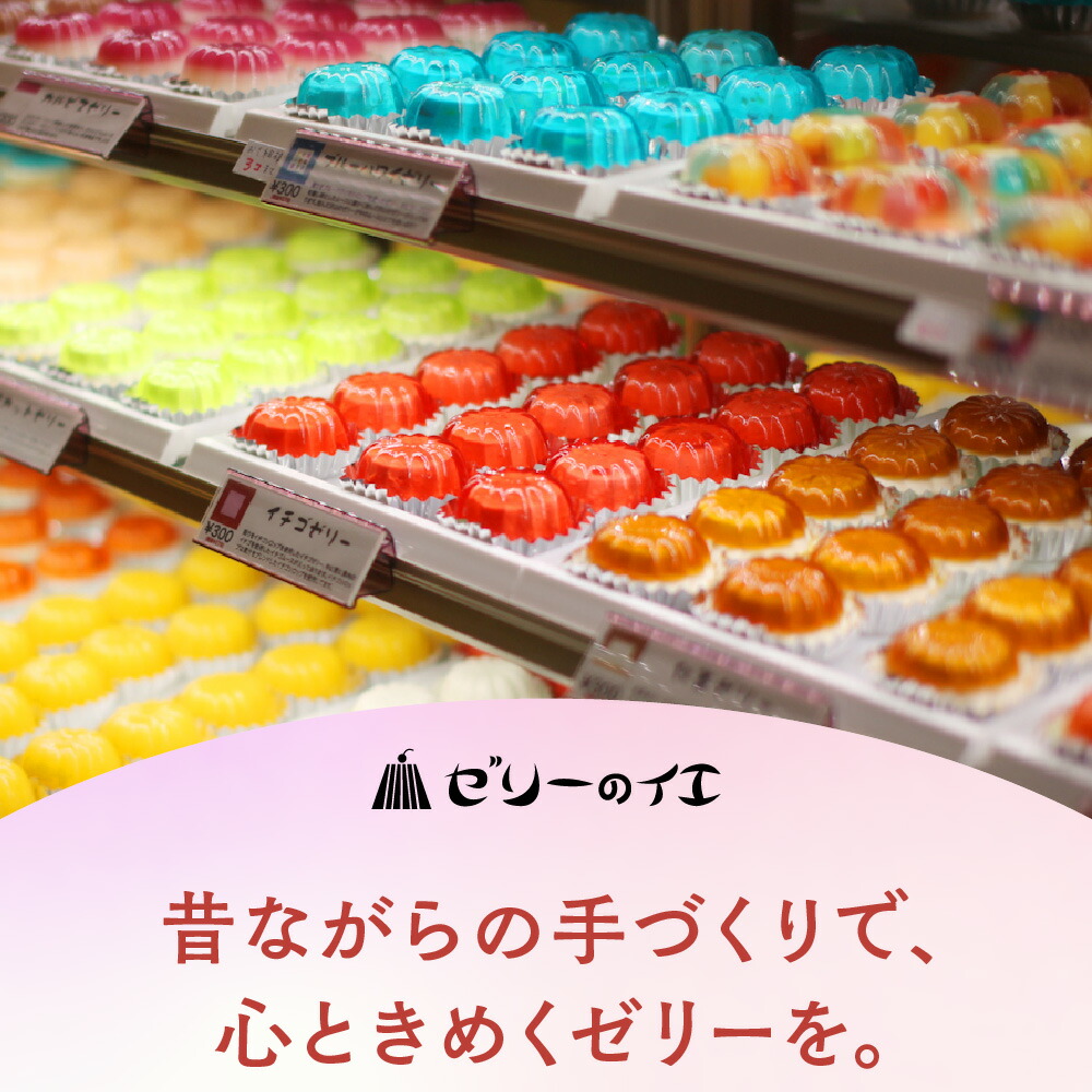 ゼリーのイエ ゼリー16個詰め合わせセット | カラフル 菓子 おかし スイーツ デザート 食品 人気 おすすめ | ZR001-16s