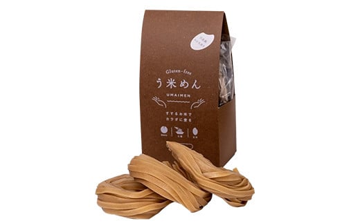 コシヒカリ玄米 う米めん 9食セット 無添加 グルテンフリー F7X-0212