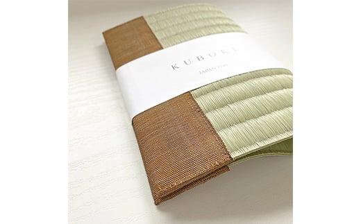 畳ブックカバー 柑子 1個 久保木畳店 TATAMIVILLAGE 須賀川市 福島  F7X-0577