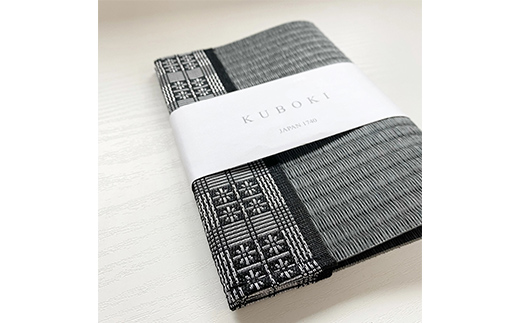 畳ブックカバー チャコール（格子） 1個 久保木畳店 TATAMIVILLAGE 須賀川市 福島  F7X-0579