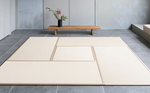置き畳 4畳半分（アイボリー） 久保木畳店 TATAMIVILLAGE 須賀川市 福島 F7X-0650