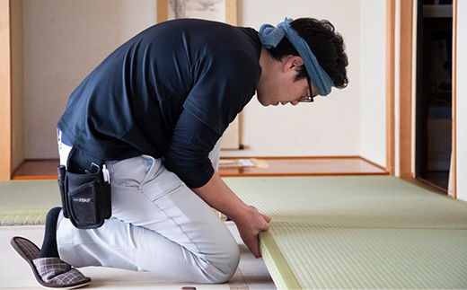 【畳替え】久保木畳店「極み」 出張 6畳 須賀川市 福島 F7X-0534