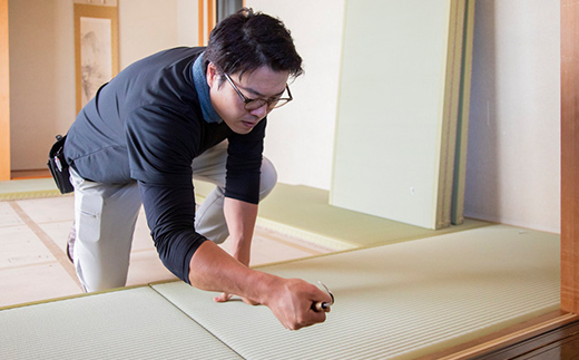 【畳替え】久保木畳店「極み」 出張 8畳 須賀川市 福島 F7X-0535