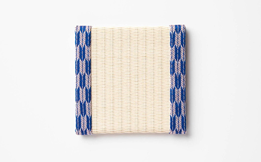 畳コースター 1枚 Sサイズ 矢羽根 久保木畳店 TATAMIVILLAGE 須賀川市 福島 F7X-0536