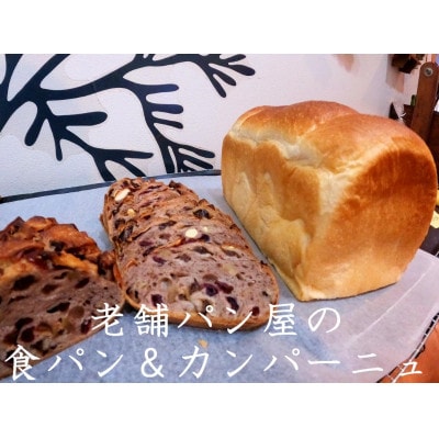 丸十製パン　もっちり食感のこだわり食パン＆具材ぎっしり贅沢カンパーニュ【配送不可地域：離島・北海道・沖縄県・信越、北陸・東海・近畿・中国・四国・九州】【1290004】